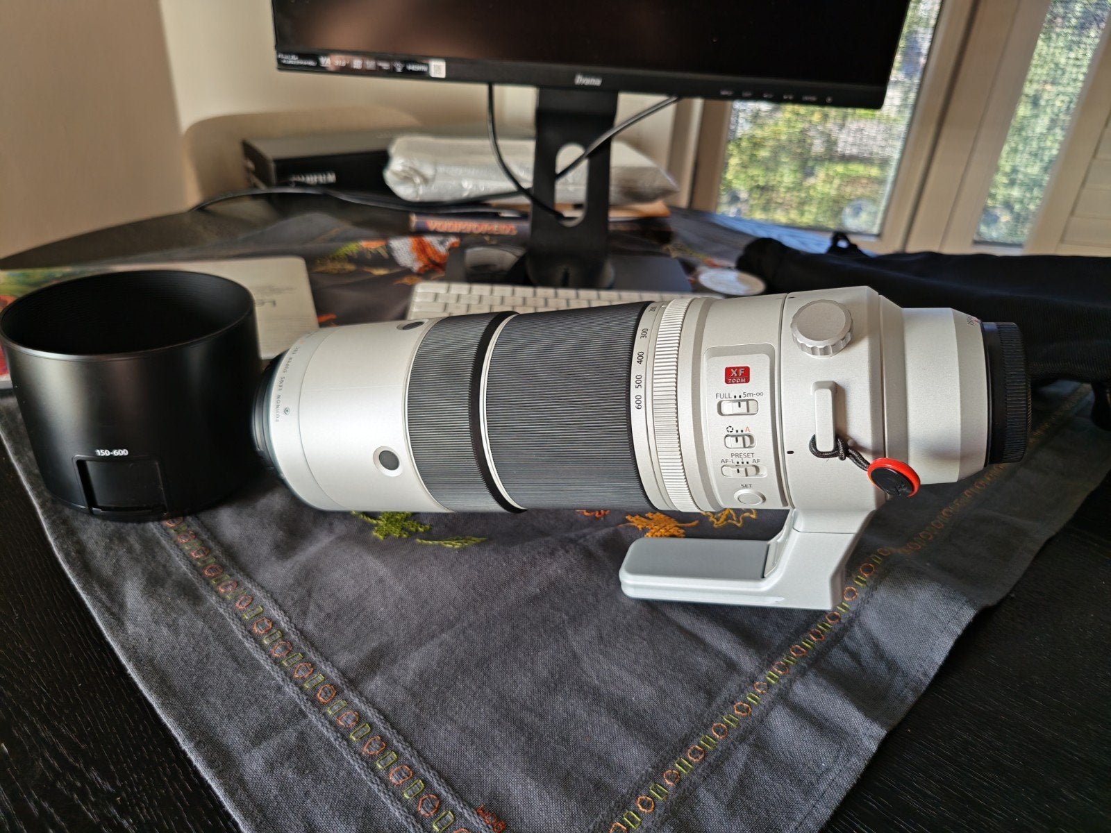Fujifilm Fujinon XF 150-600mm f/5.6-8 R LM OIS WR, Fujifilm, Zo goed als nieuw, Fujifilm X-mount, Beeldstabilisatie