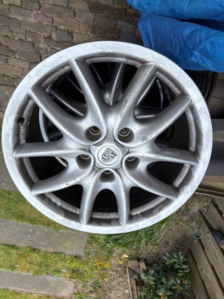 Porsche Cayenne velgen 2007, Auto-onderdelen, Ophalen, Gebruikt, Porsche