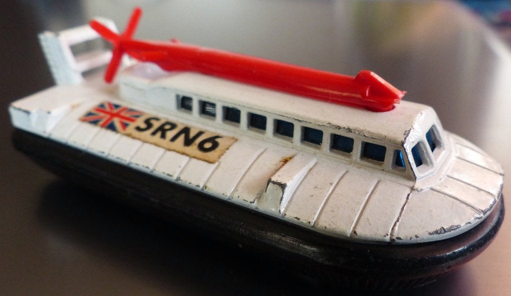 Vintage:Matchbox - no. 72  SRN6 HOVERCRAFT (in goede staat), Ophalen of Verzenden, Zo goed als nieuw, Auto