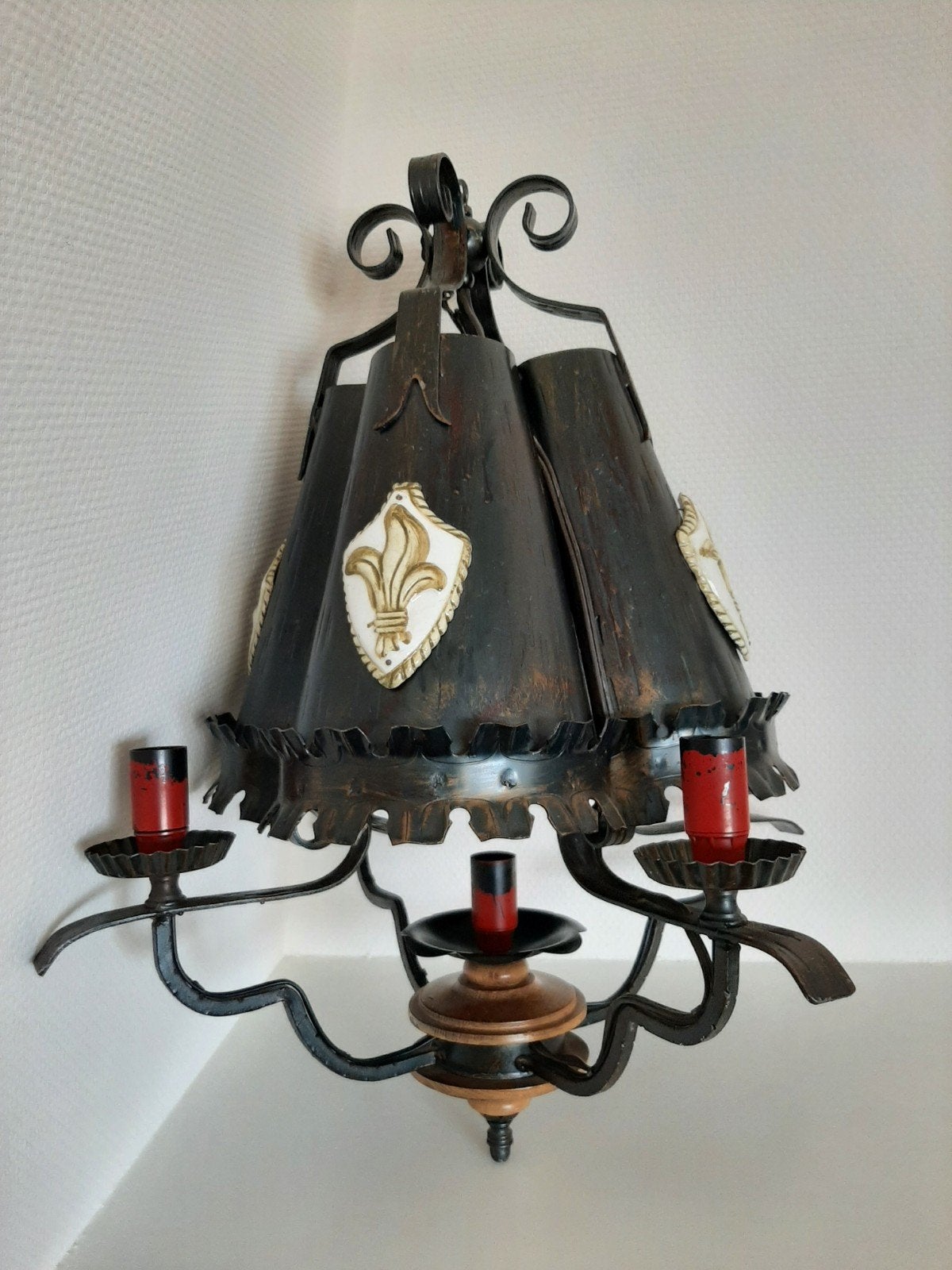 Antieke  kroeglamp hanglamp cafelamp, Antiek en Kunst, Antiek | Lampen, Ophalen