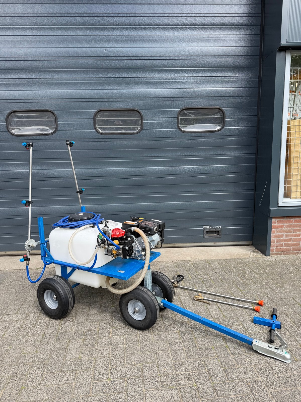 MM M120 4R 30 HO Motorspuit met spuitboom en lans, Ophalen, Akkerbouw, Gewasbescherming en Bemesting