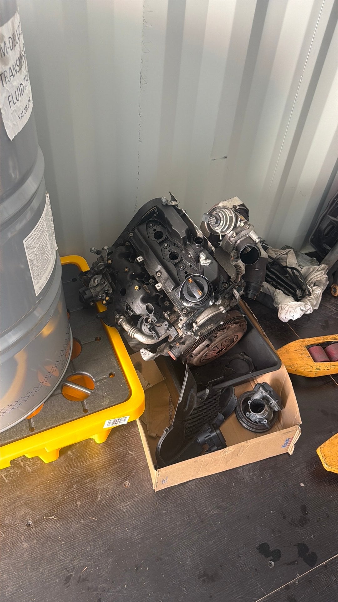 Complete motor vw audi seat 1.2 tdi 2014 injectors turbo, Auto-onderdelen, Ophalen, Seat