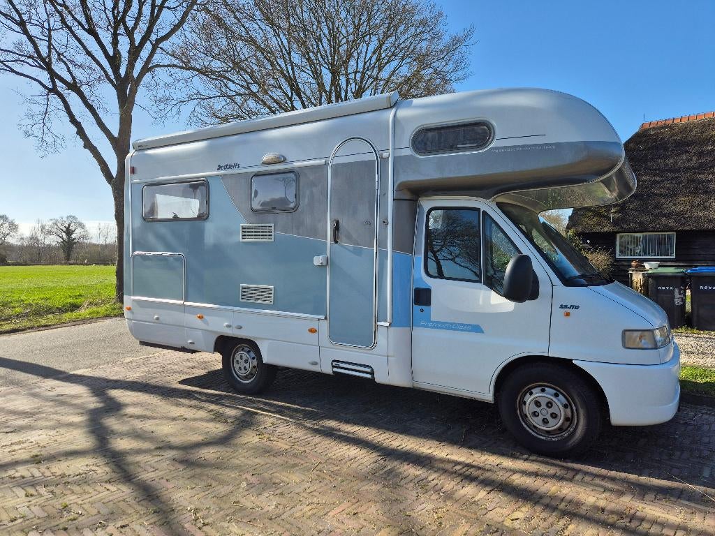 Camper: Dethleffs Globetrotter, Fiat ducato, Caravans en Kamperen, Koelkast, Alkoof, Ringverwarming, Particulier