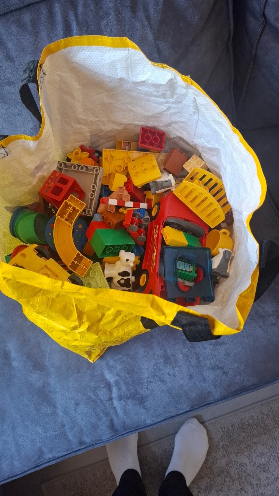 Bigshopper vol met Duplo - Diverse sets en losse stenen, Ophalen of Verzenden, Gebruikt, Losse stenen, Duplo