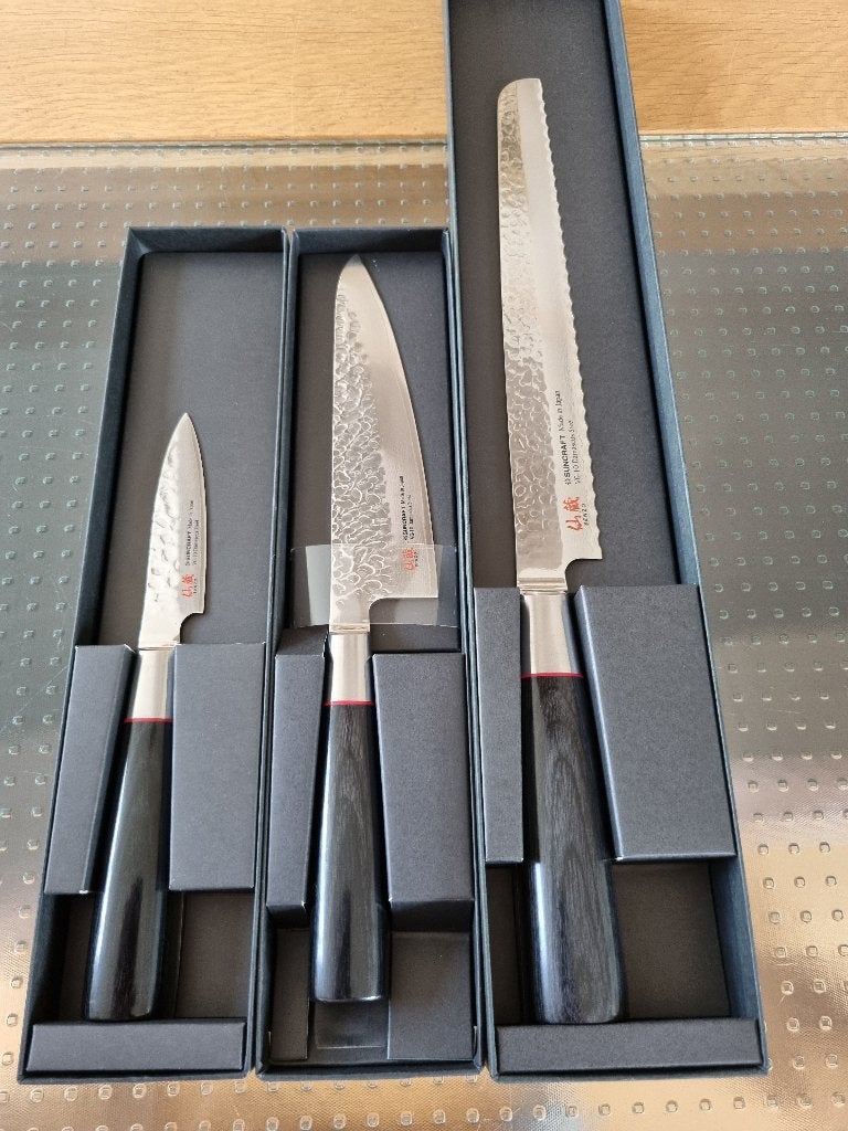 Suncraft Japanse Messen - 3-delig, Huis en Inrichting, Ophalen, Overige materialen, Los bestek, Nieuw