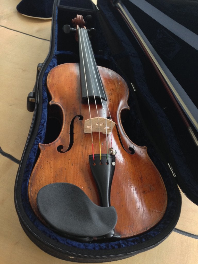 Engelse altviool 1880 in goede staat, Muziek en Instrumenten, Ophalen of Verzenden, Gebruikt, Overige formaten, Altviool
