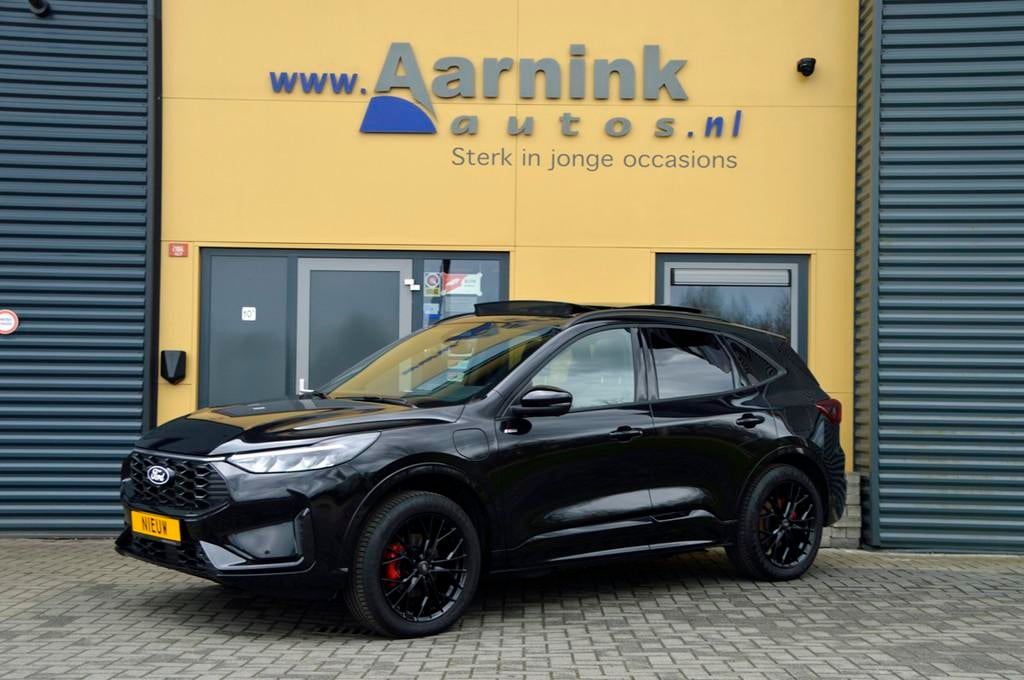 Ford Kuga 2.5 Phev 242 pk ST-line X (bj 2026, automaat), Auto's, Ford, Overige brandstoffen, Zwart, Origineel Nederlands, Bedrijf