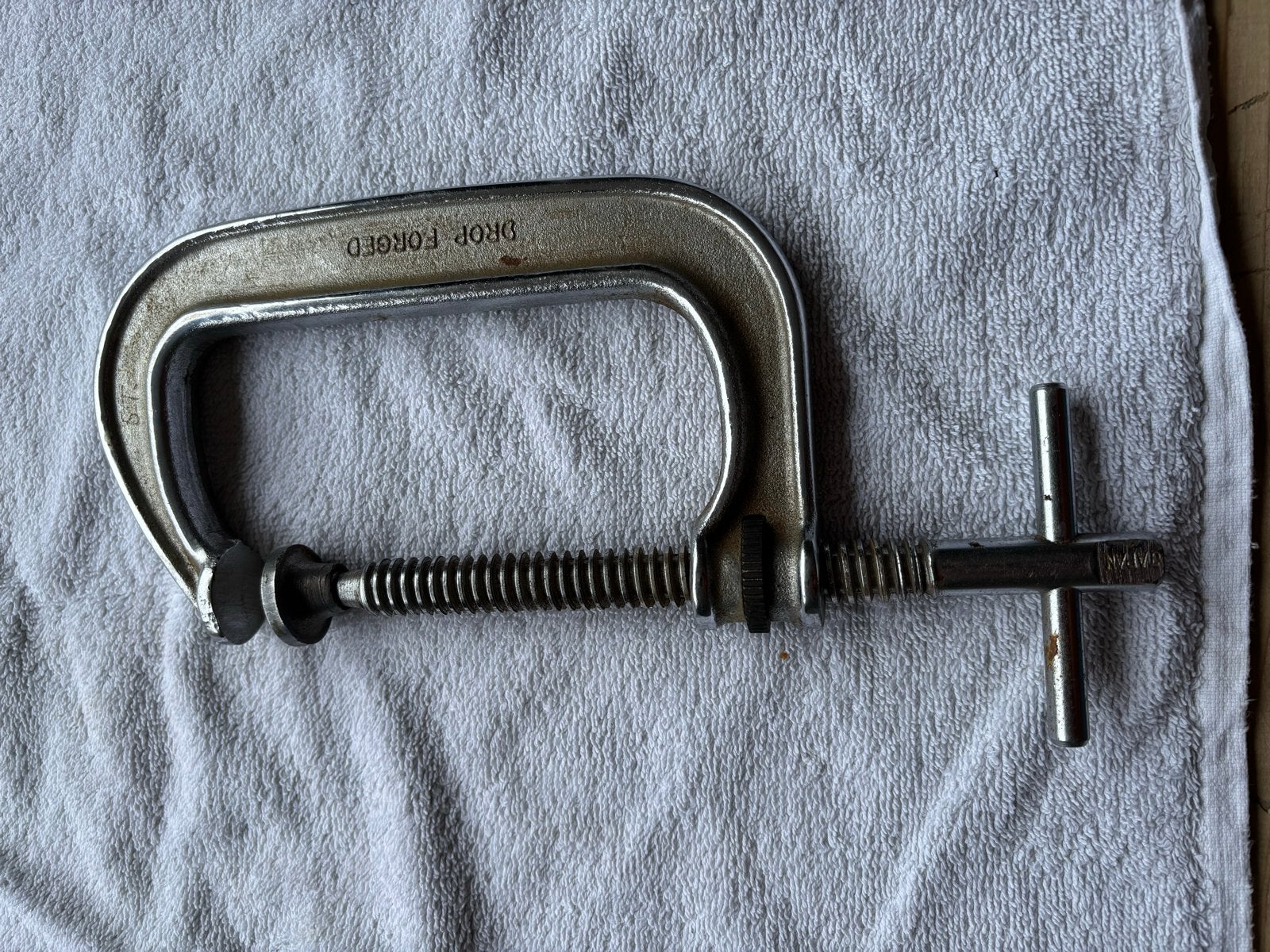 Stevige Spantang / Lijmklem - Drop Forged, Ophalen of Verzenden, Gebruikt