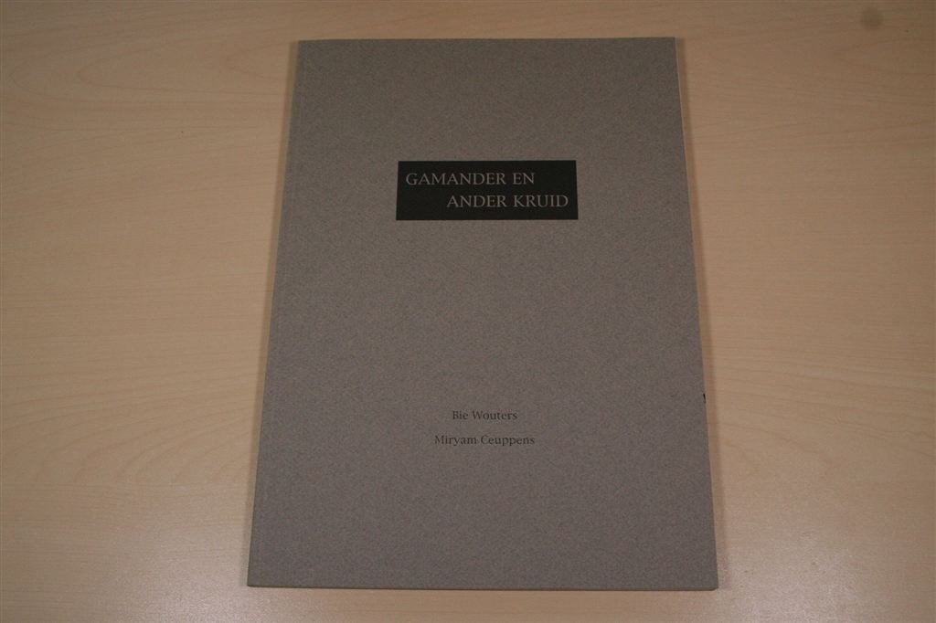 Gamander & Ander Kruid — Rijk geïllustreerd, Ophalen of Verzenden, Zo goed als nieuw