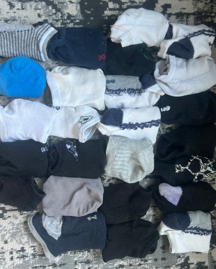 25 paar Enkelsokken voor 2.50, Ophalen of Verzenden