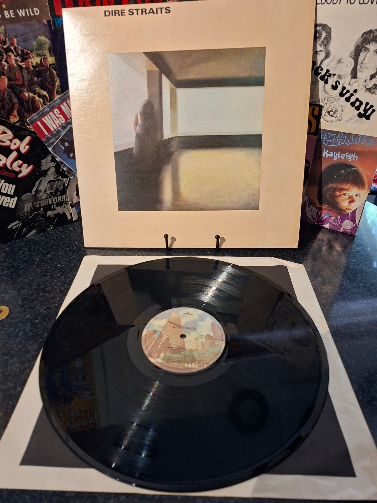 Dire Straits - Dire Straits LP (1978), Cd's en Dvd's, Vinyl | Rock, Zo goed als nieuw, Poprock, Overige typen, Beschermende buitenhoes