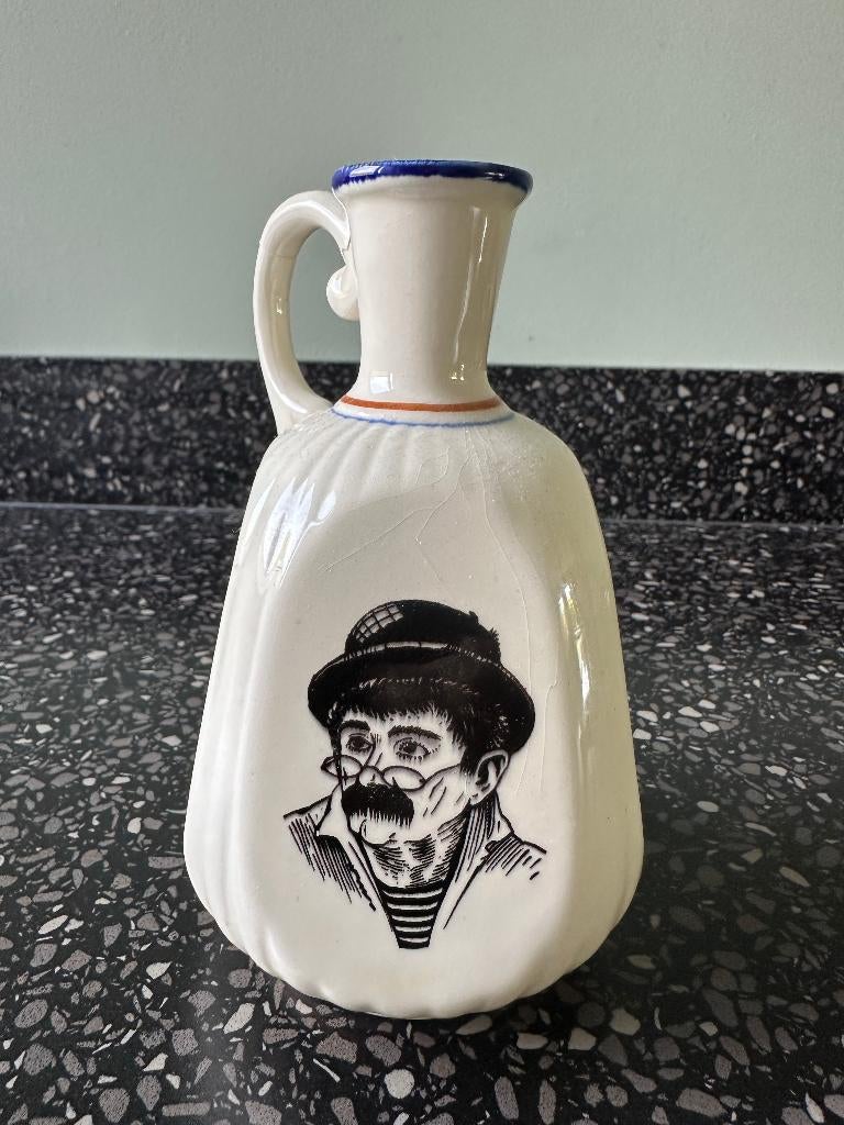 Oud Louter Kabouter Dorus vaasje Herman Jansen Schiedam, Ophalen of Verzenden, Gebruikt, Gebruiksvoorwerp