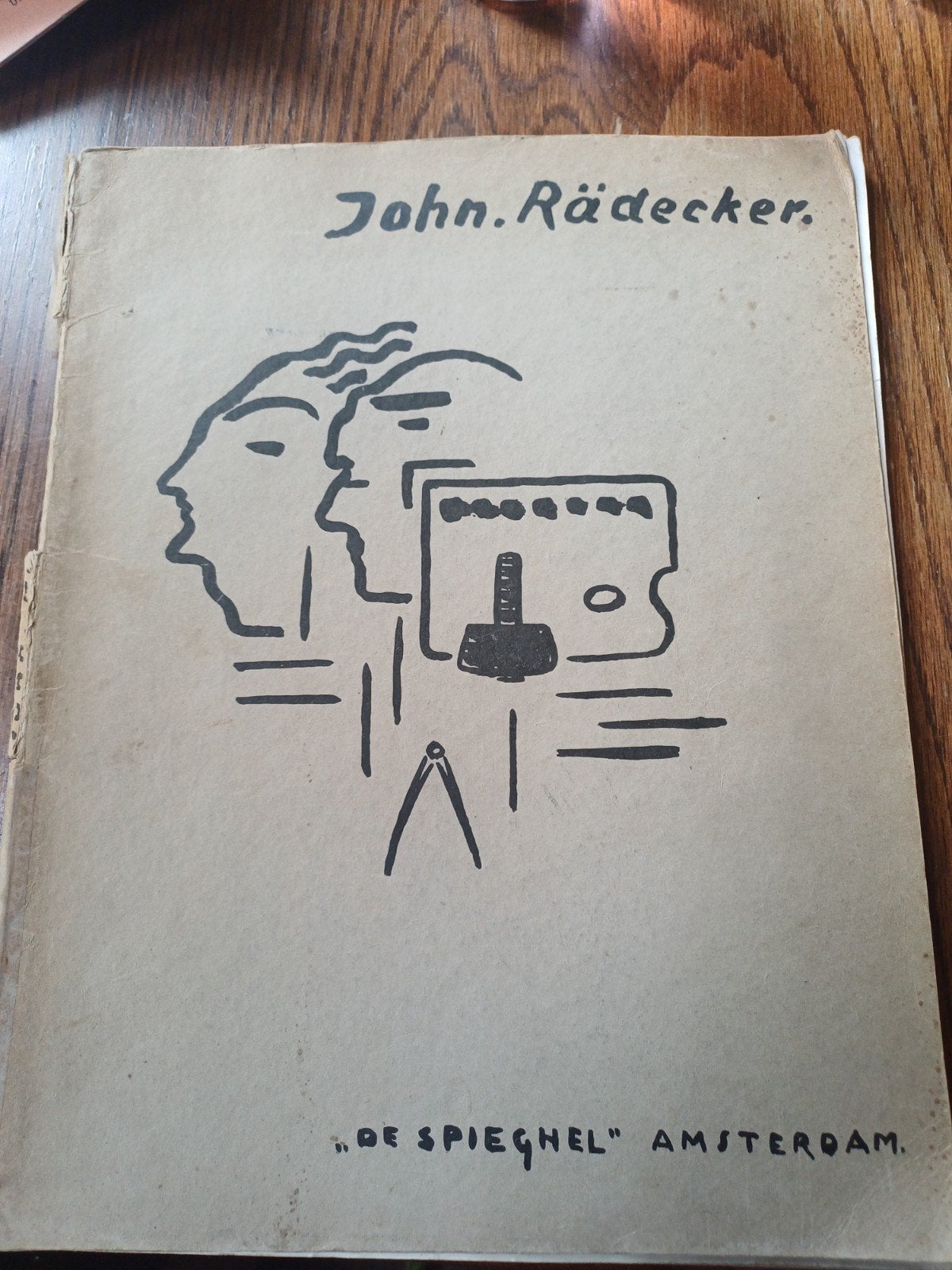 L14 John Rädecker, De Beeldhouwer en Zijn Werk - 1926, Ophalen of Verzenden, Gelezen, Overige onderwerpen, H.P. Bremmer