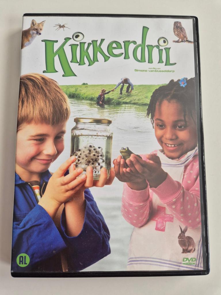 Kikkerdril DVD - Avontuurlijke kinderfilm, Avontuur, Gebruikt, Alle leeftijden, Ophalen of Verzenden