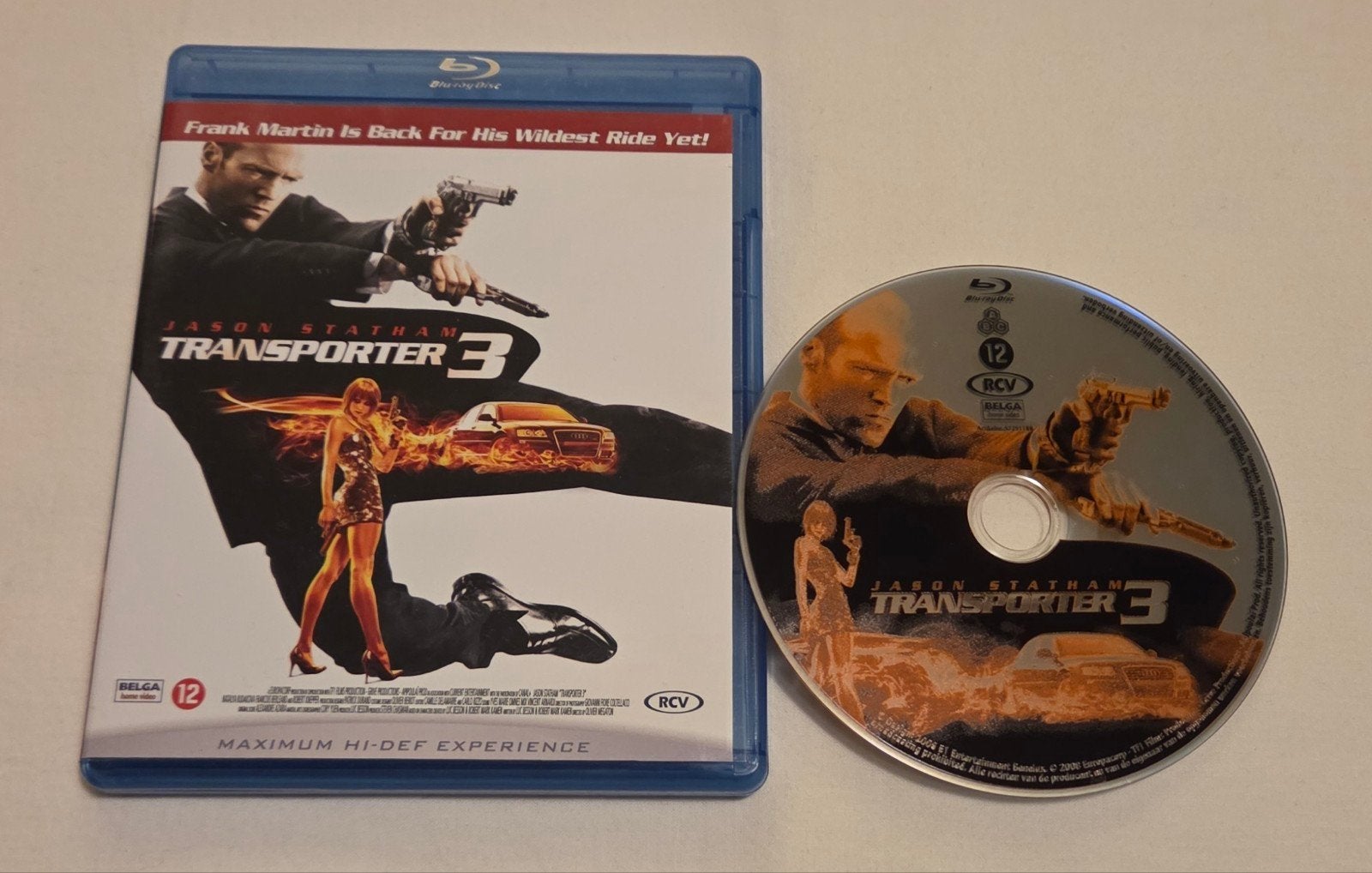 Transporter 3/Actie/Martial-Arts/Blu-ray/Jason Statham, Cd's en Dvd's, Blu-ray, Ophalen of Verzenden, Zo goed als nieuw, Actie