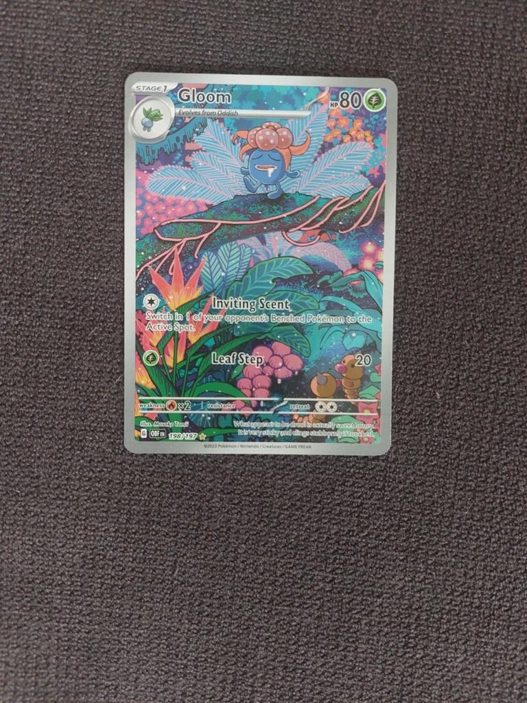 Pokemonkaart Gloom Fa, Ophalen, Zo goed als nieuw, Losse kaart, Foil