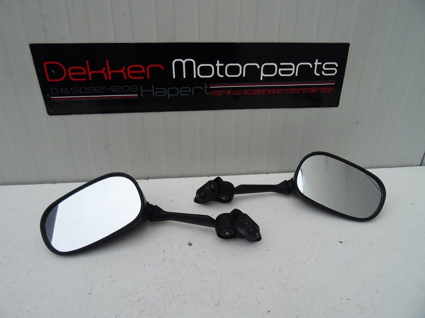 Originele set Spiegels Yamaha YZF R1 2009-2010-2011-2012 >, Gebruikt, -, -, Ophalen of Verzenden