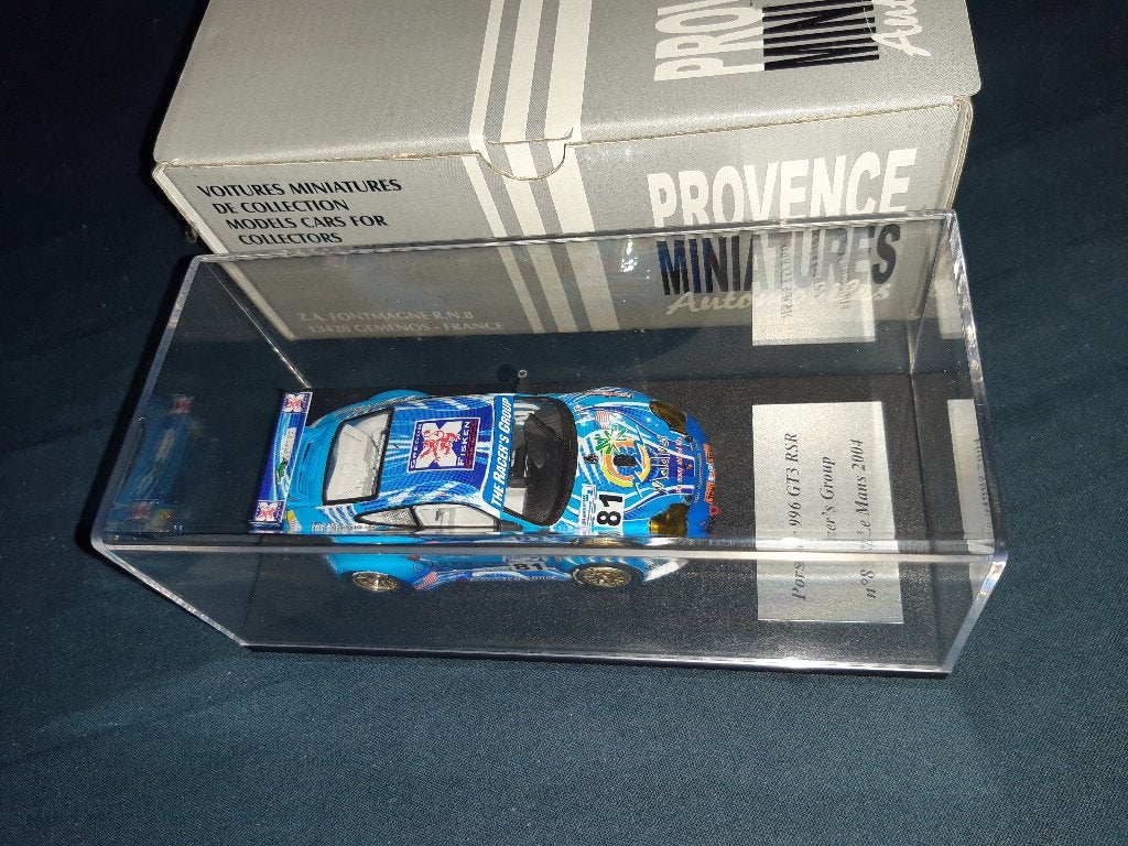 Provence Moulage 1:43 Porsche 911 GT3 RS Le Mans 2004, Hobby en Vrije tijd, Verzenden, Nieuw, Auto, Overige merken