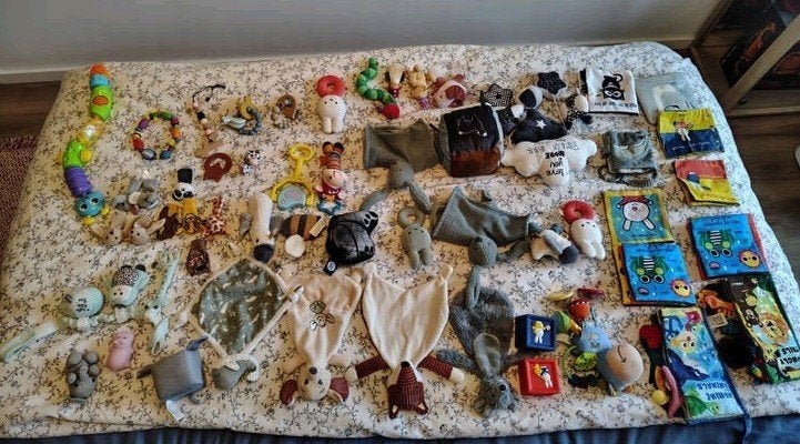 Grote set baby speelgoed (ruim 50 items), Ophalen of Verzenden, Zo goed als nieuw, Overige typen