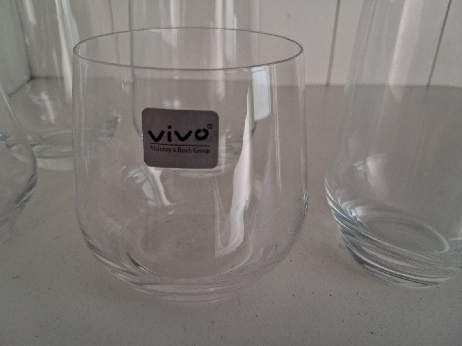 Vivo Villeroy en Boch water en longdrink glazen, Ophalen of Verzenden, Overige stijlen, Glas, Schaal of Schalen