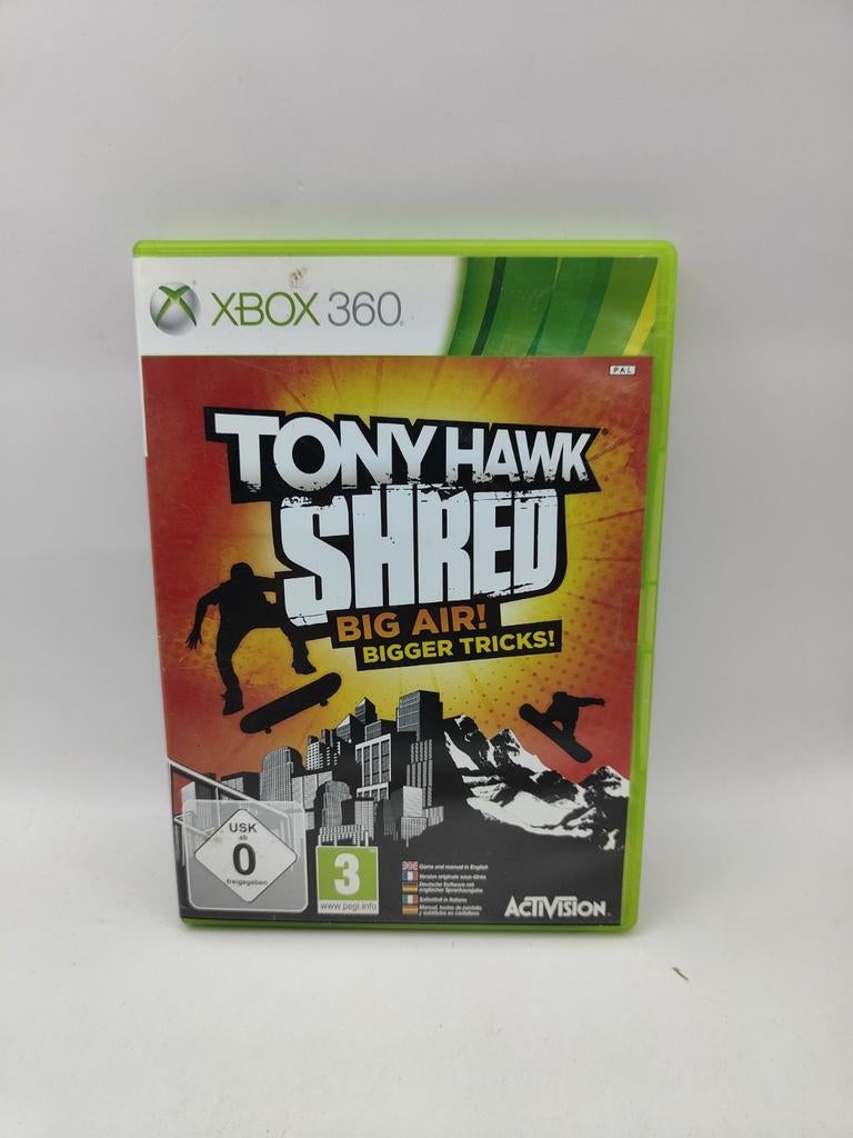 Tony Hawk Shred Xbox 360, O, O, O, 1 speler