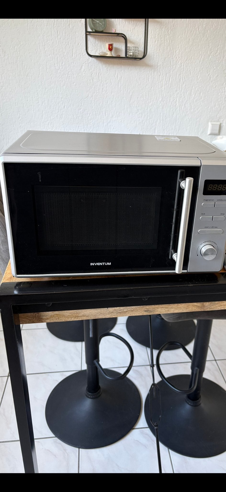 Inventum Magnetron - Gebruikt, Ophalen, Draaiplateau, Magnetron, Zo goed als nieuw