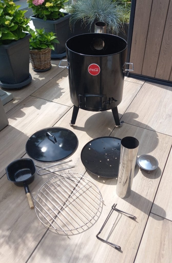 De Winter Coca Cola BBQ, Tuin en Terras, Ophalen, Gebruikt, Coca Cola, Met accessoires