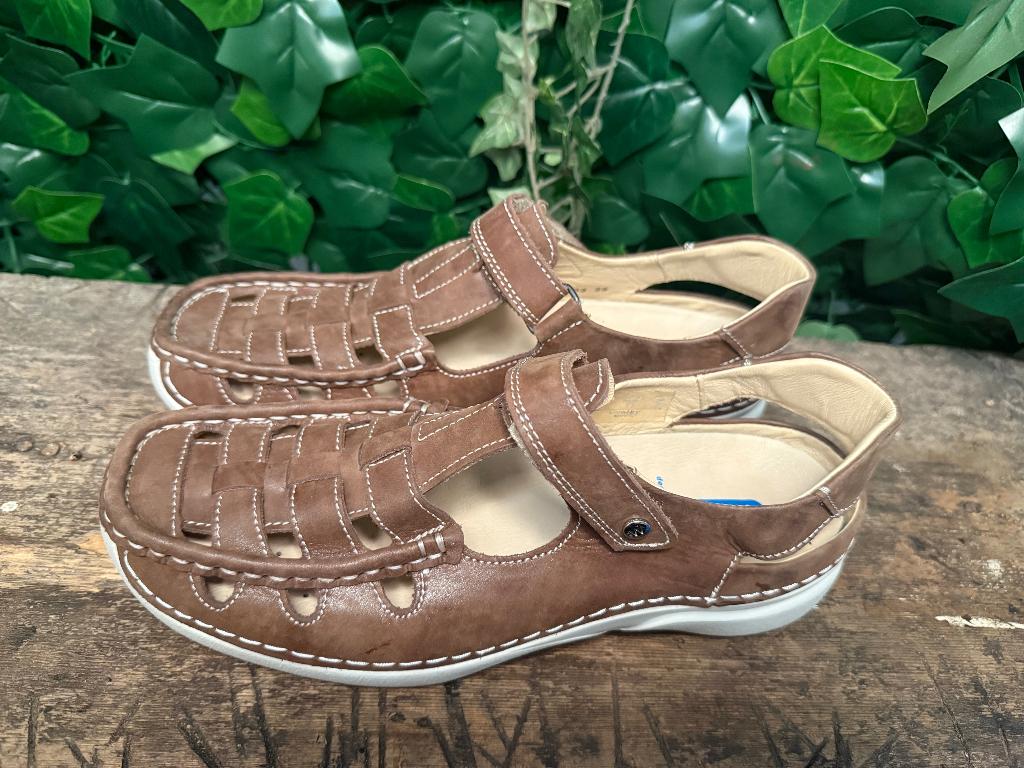 Nieuwe schoenen/sandalen van Wolky maat 43, Wolky, Wolky, Bruin, Nieuw