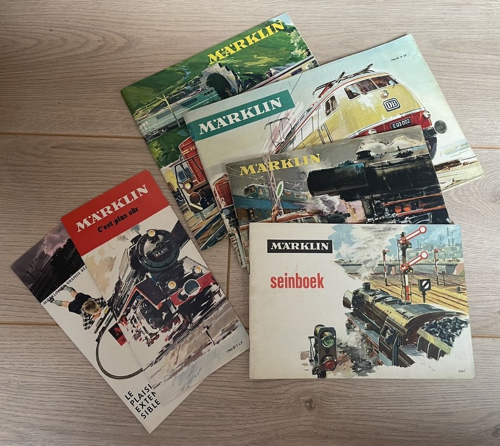 Märklin catalogi, tijdschriften en folders, Hobby en Vrije tijd, Ophalen, Gebruikt, Gelijkstroom of Wisselstroom, Boek, Tijdschrift of Catalogus