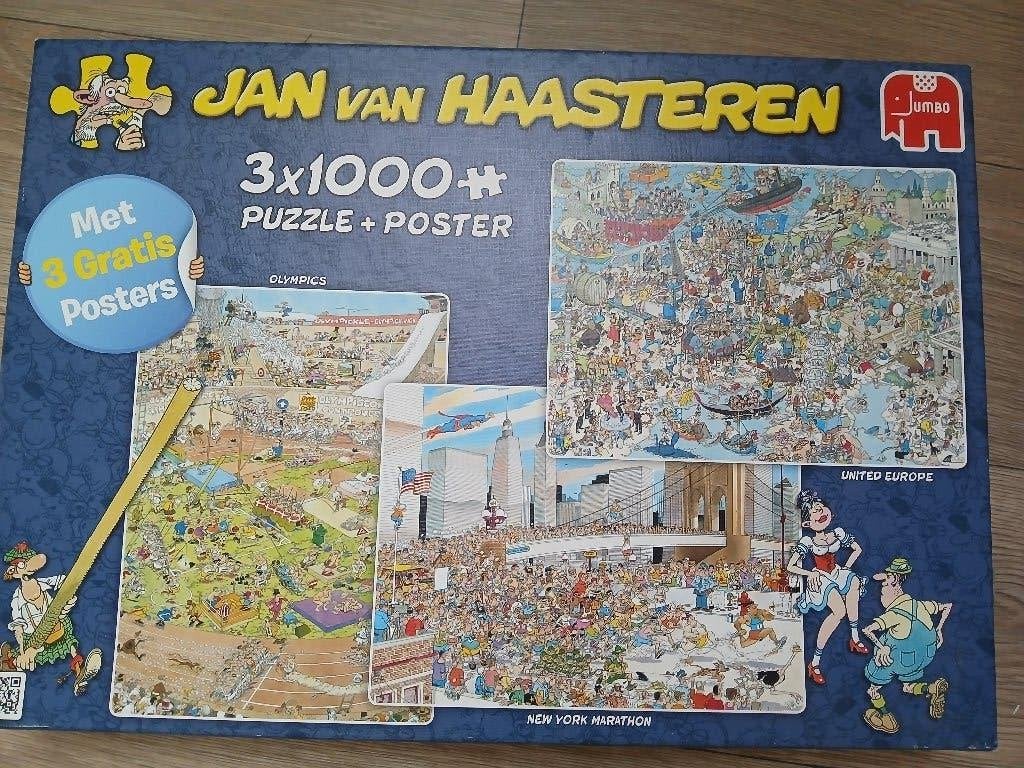 Jan van Haasteren puzzel, Ophalen of Verzenden, 500 t/m 1500 stukjes, Gebruikt, Legpuzzel