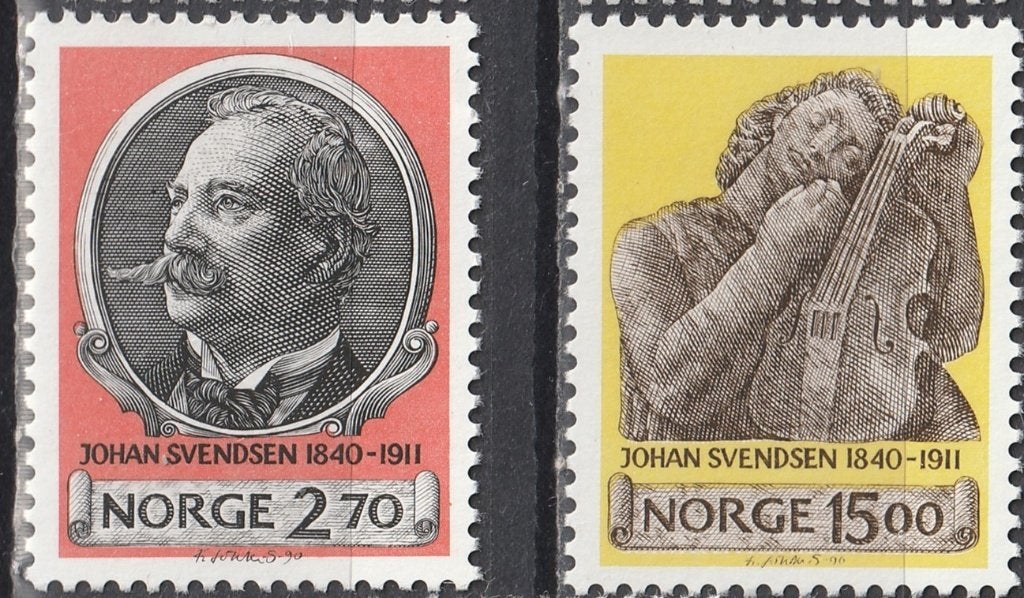 Noorwegen Michel nr. 1054-1055 Postfris, Postzegels en Munten, Postzegels | Europa | Scandinavië, Verzenden, Noorwegen, Postfris
