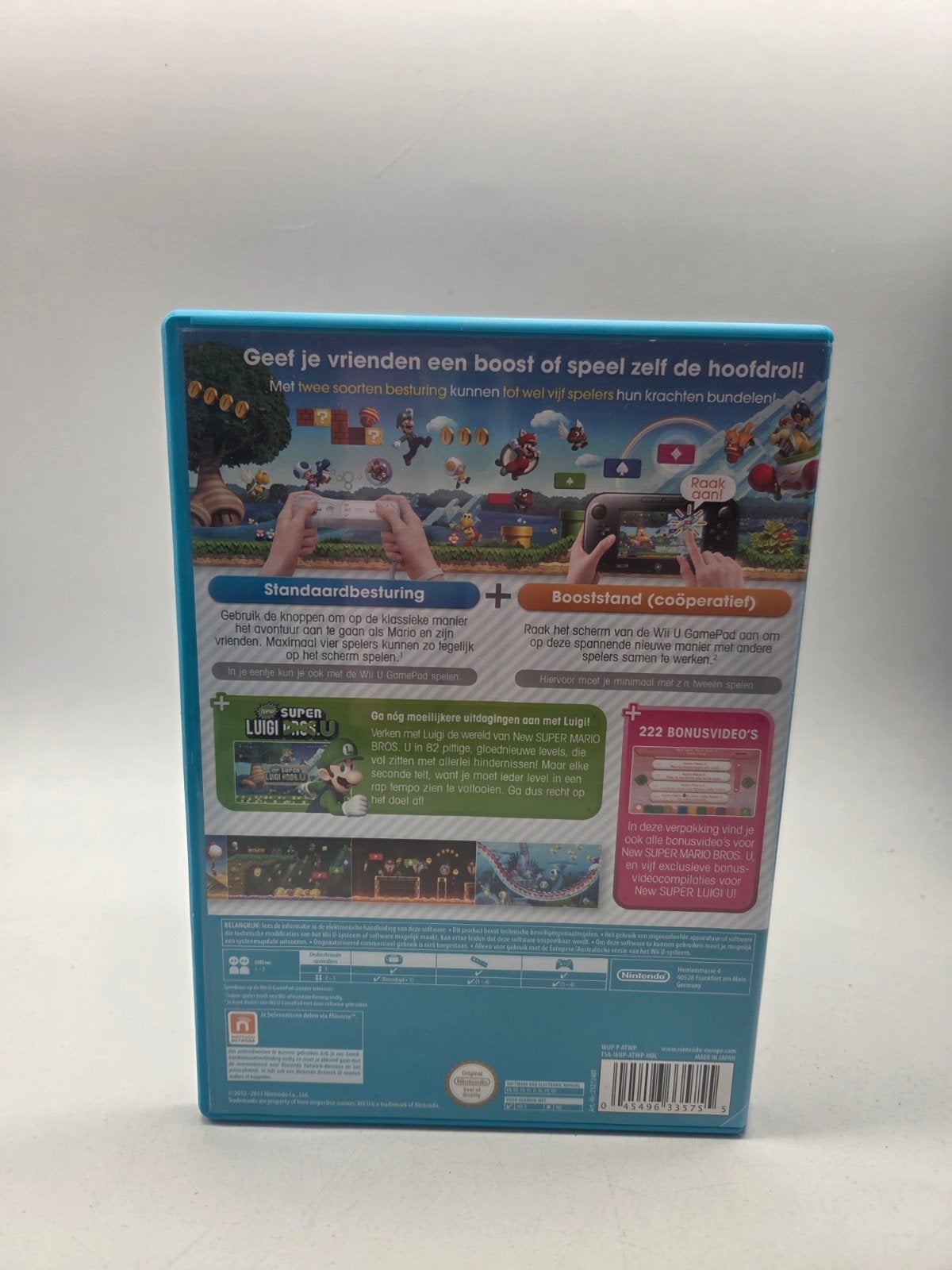 New Super Mario Bros. U + New Super Luigi U - Wii U, Spelcomputers en Games, Nintendo, Eén computer, Zo goed als nieuw, Platform