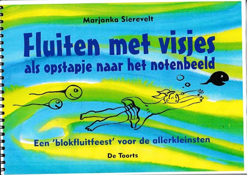 Fluiten met visjes ( 962 ), Klassiek, Ophalen of Verzenden, Zo goed als nieuw, Blokfluit