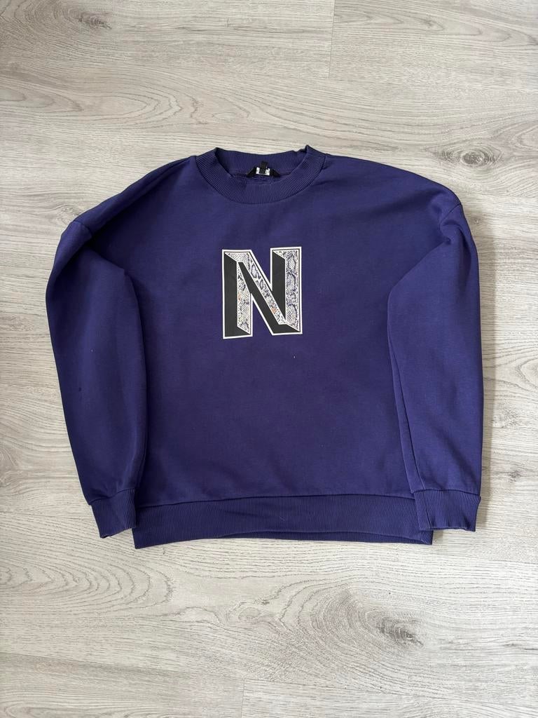 Nikkie trui maat S paars/blauw - Nauwelijks gedragen, Ophalen of Verzenden, Gedragen, Maat 36 (S), Paars