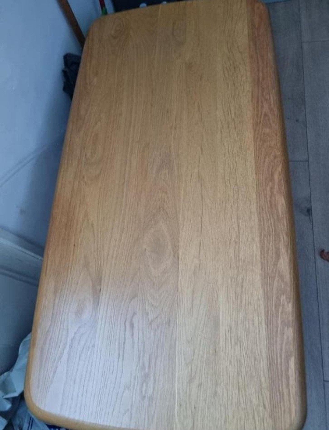 Houten salontafel met twee lades, Huis en Inrichting, Ophalen of Verzenden