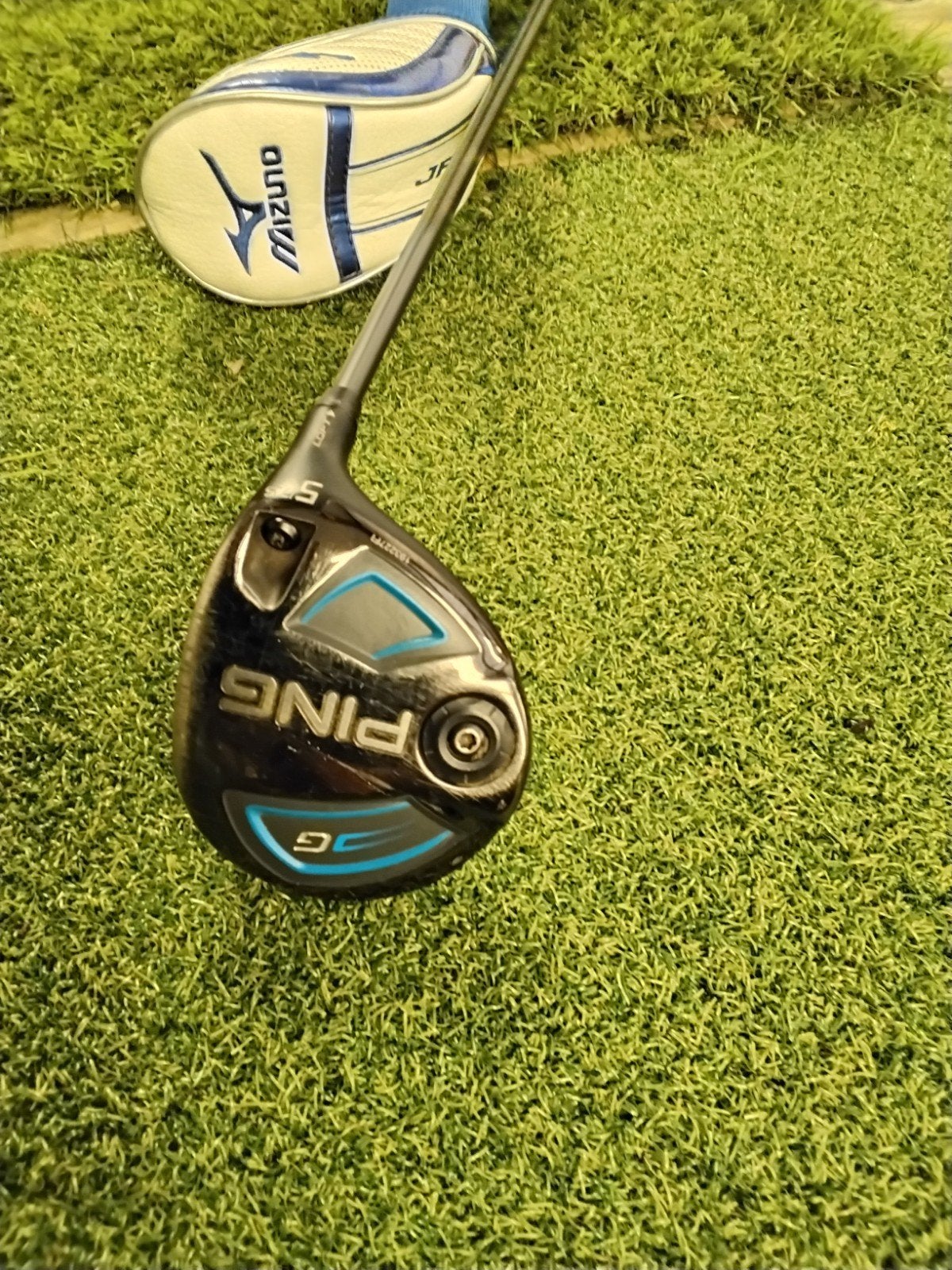 Ping Houten 5 - Goede staat met Mizuno headcover, Sport en Fitness, Golf, Ophalen of Verzenden
