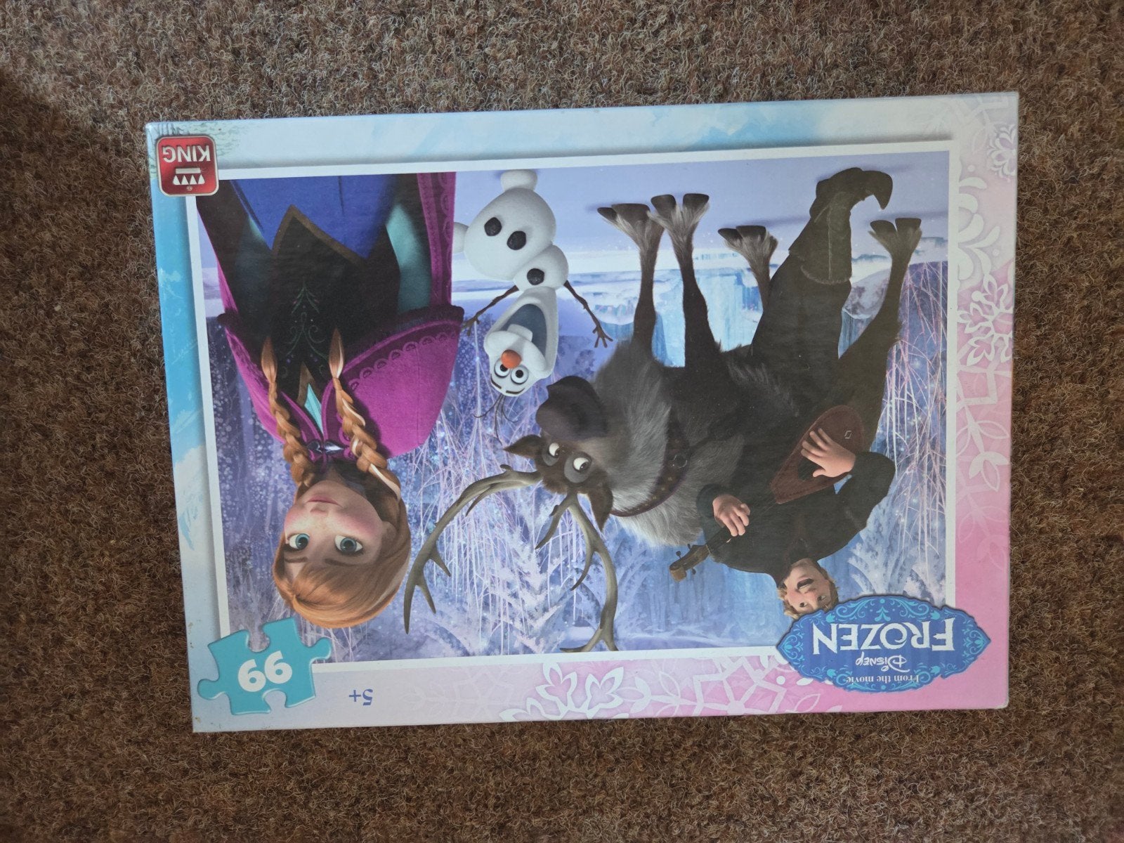 Frozen II Puzzels en Olaf lamp (nieuw), Ophalen of Verzenden, Meer dan 50 stukjes, Zo goed als nieuw, 4 tot 6 jaar