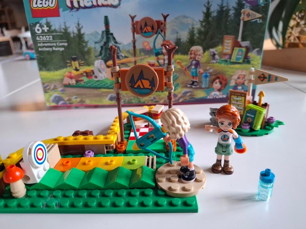 LEGO Friends 42622 Avonturenkamp Boogschieten, Gebruikt, Lego, Friends, Ophalen of Verzenden