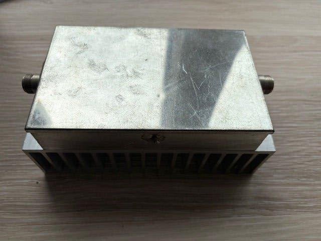 23cm eindtrap op koelblok 20W, Telecommunicatie, Ophalen of Verzenden, Zender