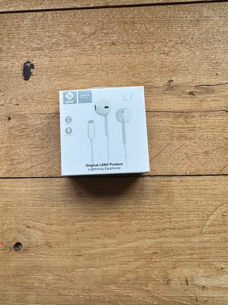 LENV L7 Lightning Oortjes met draad - Nieuw in doos, Ophalen of Verzenden