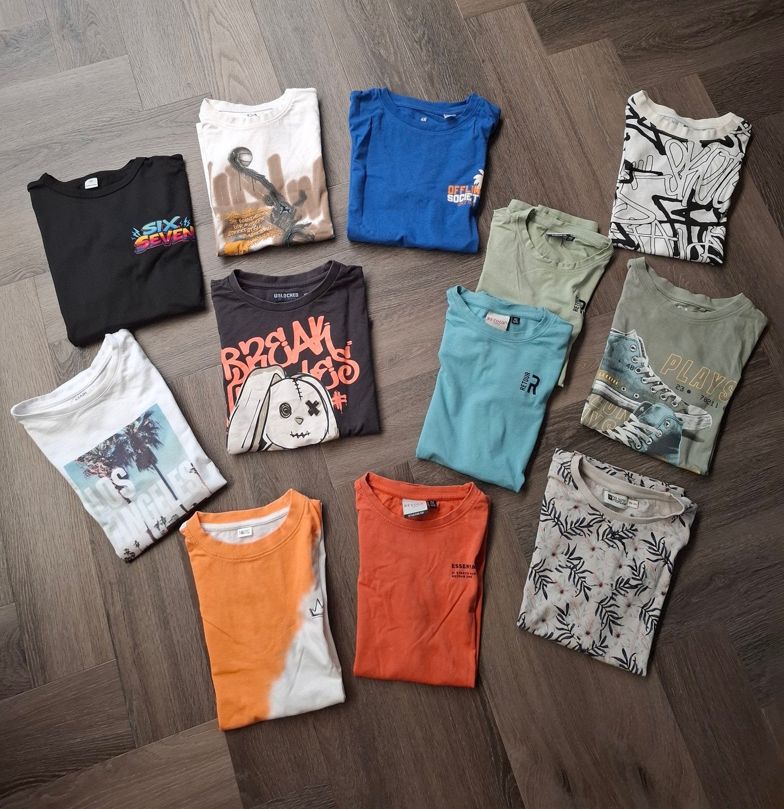 Kledingpakket jongens maat 146-152, Ophalen of Verzenden, Zo goed als nieuw, Shirt of Longsleeve, Jongen