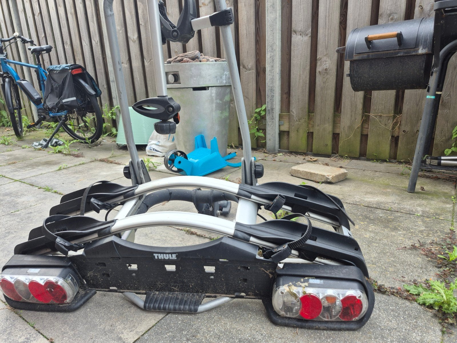 Thule EuroClick G2 fietsendrager voor 2 fietsen, Ophalen, Gebruikt, 2 fietsen, Trekhaakdrager
