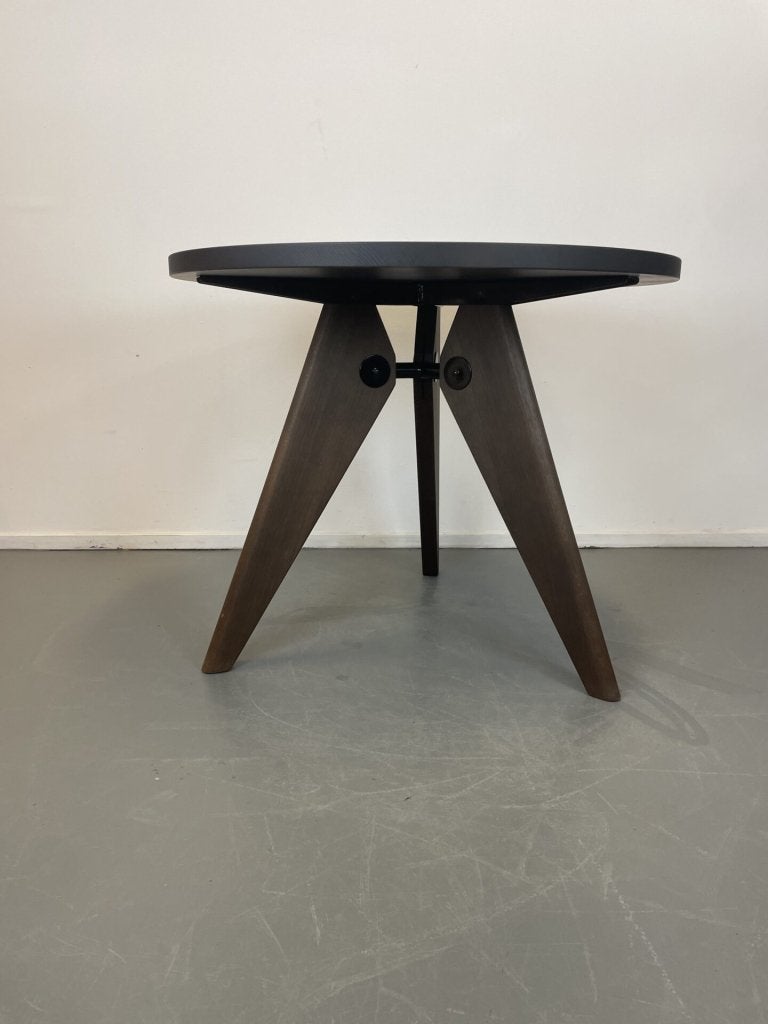 Vitra Prouve Tafel Rond Donker Hout Ø95 cm