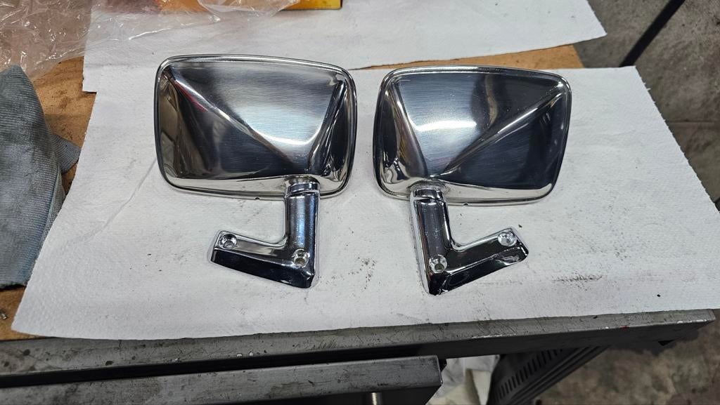 Universele Chrome Spiegels voor Golf 2, Ophalen of Verzenden