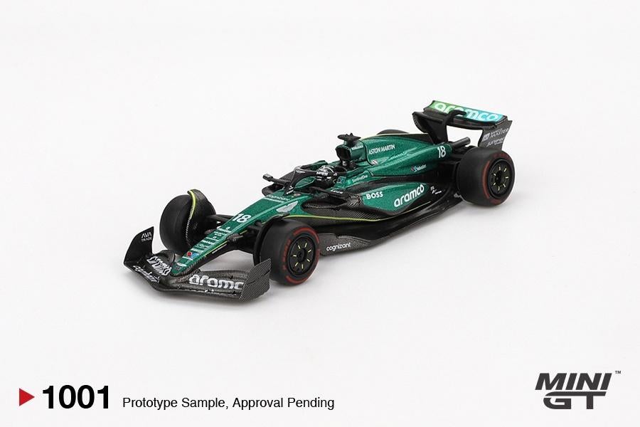 Mini GT 1/64 - Aston Martin AMR24 #18 Stroll 2024 Mgt413, Verzenden, Nieuw, Auto
