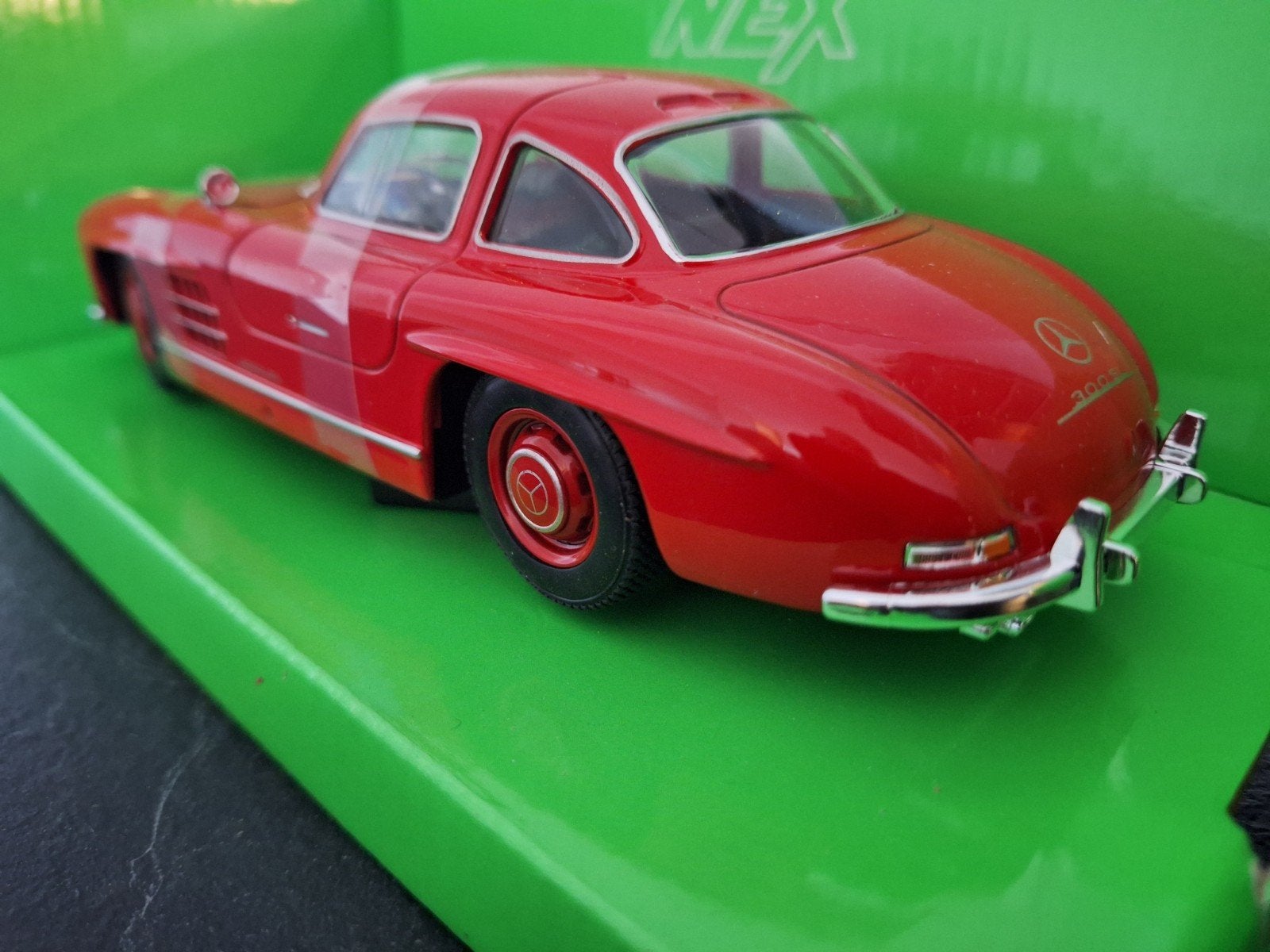 Mercedes Benz 300 SL1954 Schaal 1:24, Hobby en Vrije tijd, Modelauto's | 1:24, Auto, Nieuw, Ophalen of Verzenden, Welly