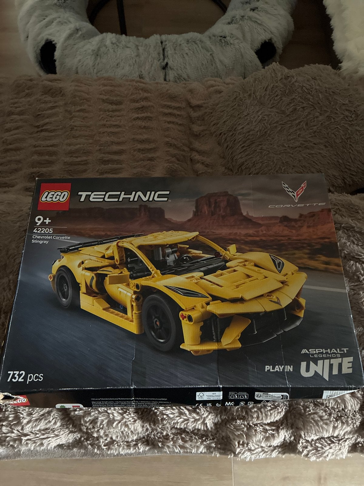 LEGO Technic Chevrolet Corvette C8.R Race Car 42111, Ophalen of Verzenden, Zo goed als nieuw, Overige merken