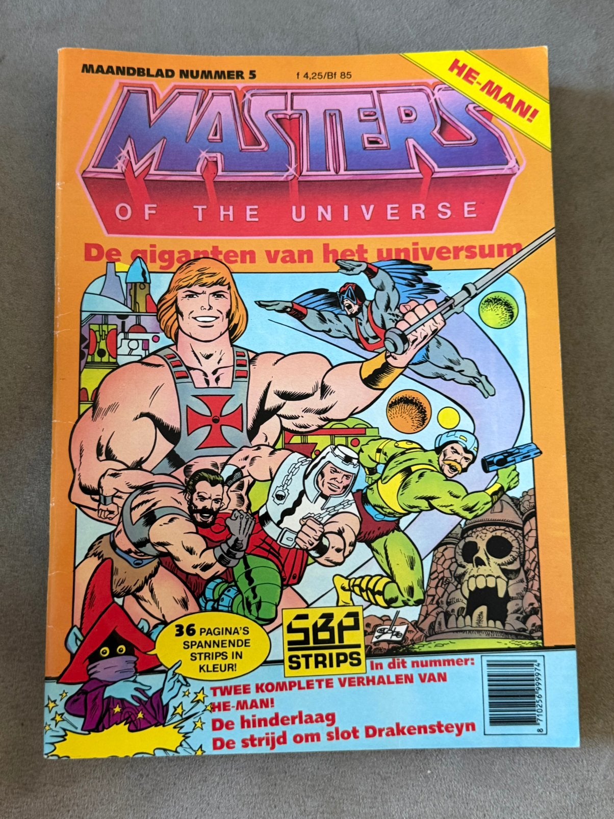 Strip masters of the universe maandblad 1986 nummer 5, Eén comic, Europa, Ophalen of Verzenden, Zo goed als nieuw
