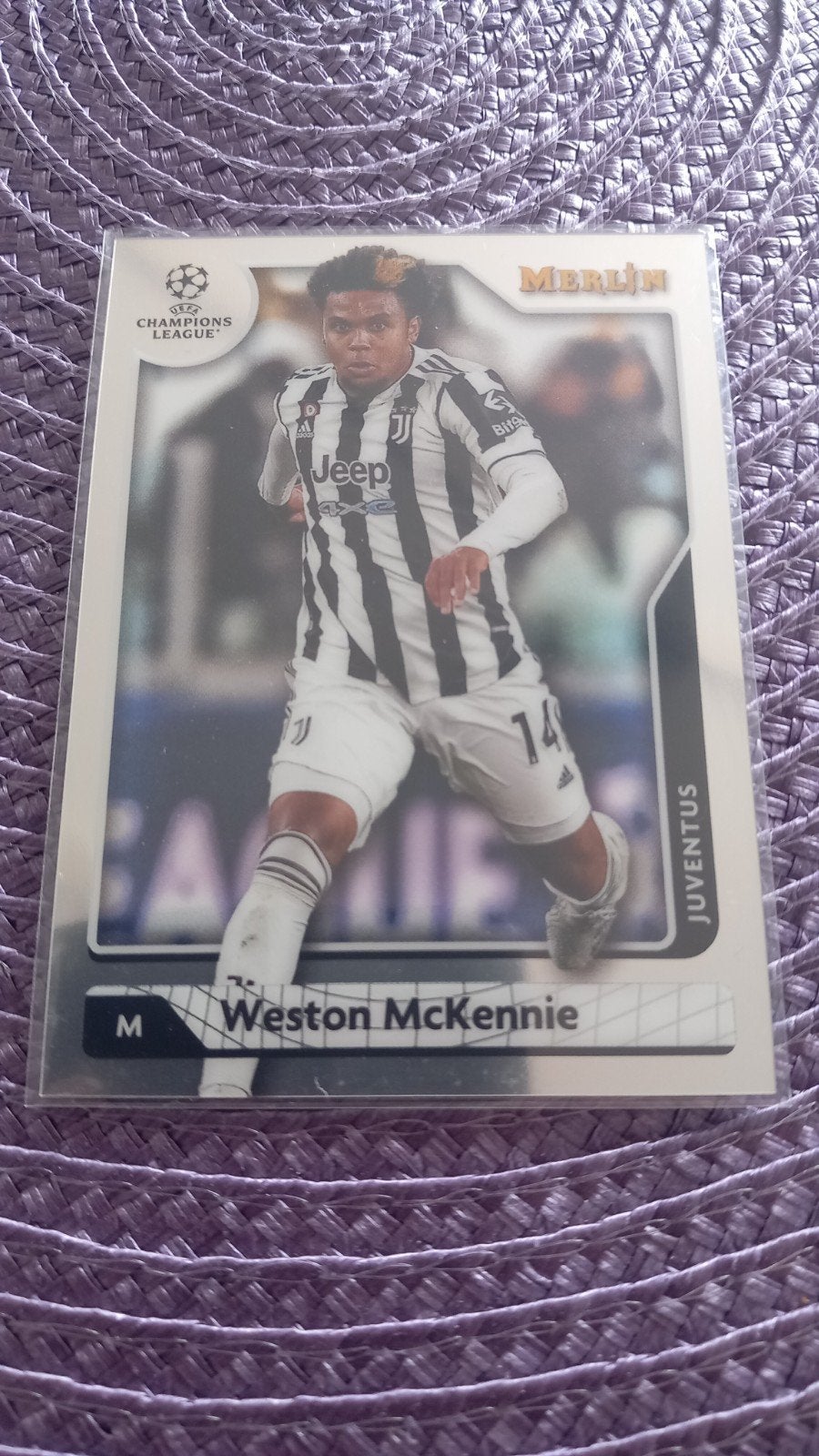Weston McKennie Juventus Merlin Spelerskaart, Ophalen of Verzenden