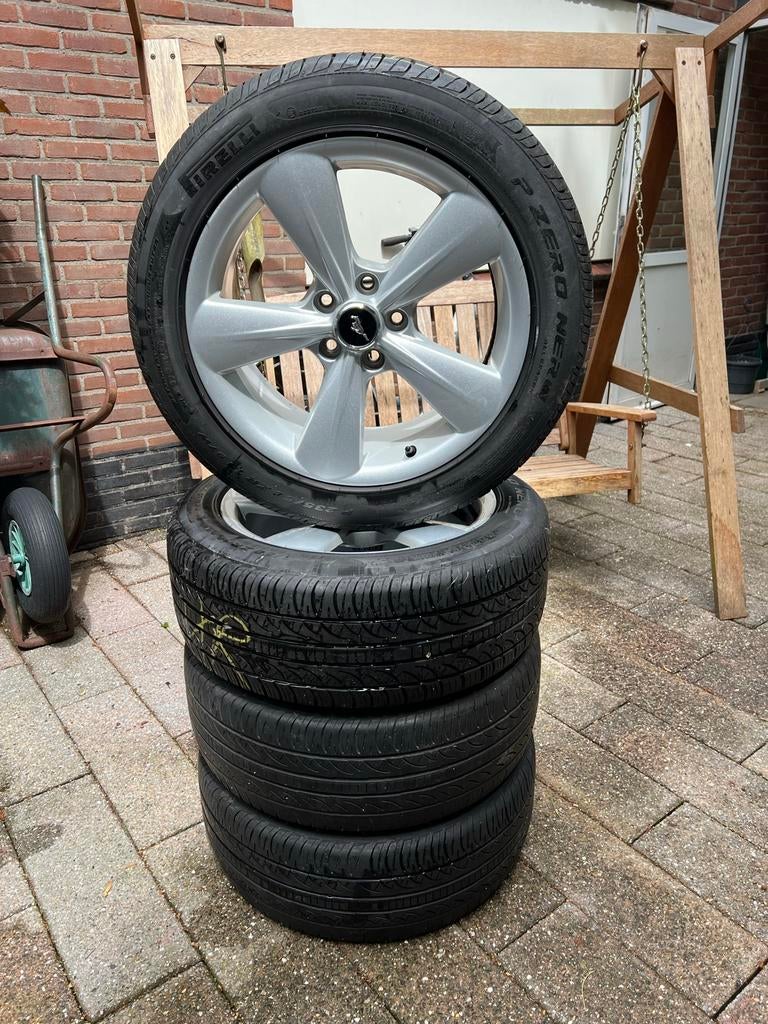 Ford Mustang 18 inch velgen, 18 inch, Gebruikt, Banden en Velgen, Ophalen of Verzenden